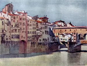 Vecchio: Italy - Florence - Ponte Vecchio and Via de Barbi