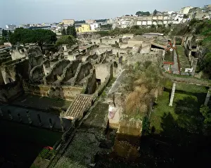 Herculaneum: Italy. Herculaneum. Ruins