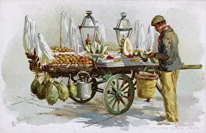 Greengrocer: Italy - Indian Fig Seller