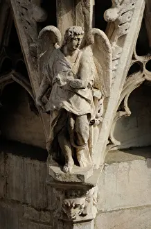 Nascent: Italy. Milan. Cathedral. Gothic. 14th century. Exterior. Det