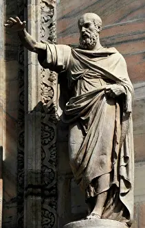Nascent: Italy. Milan. Cathedral. Gothic. 14th century. Exterior. Sta
