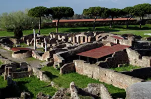 Ostia: Italy. Ostia Antica. Ruins