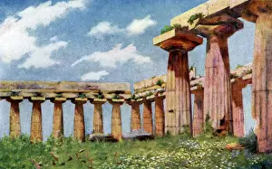 Paestum: ITALY/PAESTUM POSEIDON