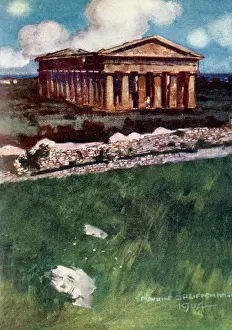Paestum: ITALY/PAESTUM/POSEIDON