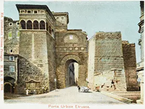 Perugia: Italy - Perugia - The Etruscan Gate