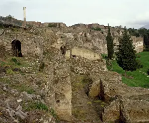 Remain: Italy. Pompeii. Ruins