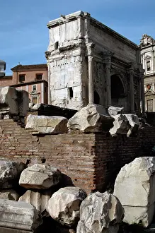 Commemorating: Italy. Rome. Arch of Septimius Severus