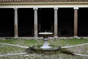 Clement: Italy. Rome. The Basilica of Saint Clement. Cloister