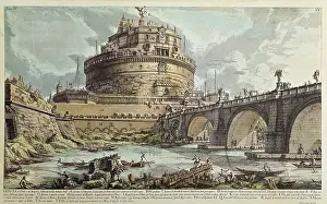 Anglers: Italy, Rome, castles, Castel Sant`Angelo, copper