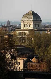 Vincenzo: Italy. Rome. Great Synagogue of Rome, 1901-1904. Exterior
