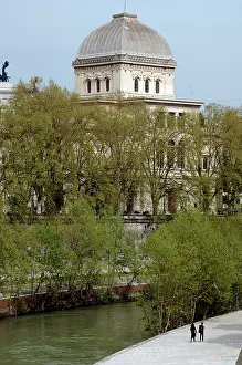 Vincenzo: Italy. Rome. Great Synagogue of Rome, 1901-1904. Exterior
