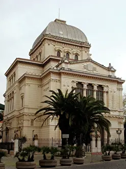 Vincenzo: Italy. Rome. Great Synagogue of Rome, 1901-1904. Exterior