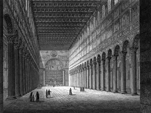 Lateran: Italy, Rome, Lateran Basilica, interior view