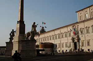 Quirinal: Italy. Rome. Quirinal Palace