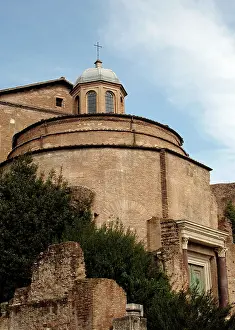 Romulus: Italy. Rome. Romulus Temple