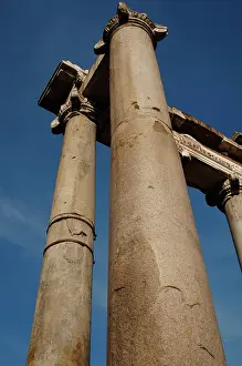 Saturn: Italy. Rome. Temple of Saturn