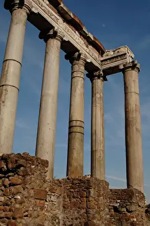 Saturn: Italy. Rome. Temple of Saturn