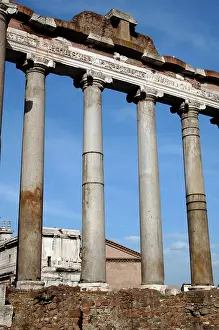 Saturn: Italy. Rome. Temple of Saturn