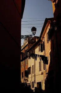 Shutter: Italy. Rome. Trastevere district