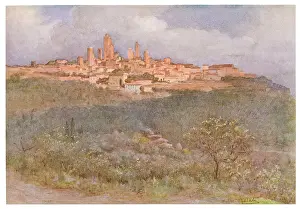 Gimignano: Italy - San Gimignano 1913