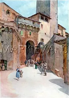 Gimignano: ITALY/SAN GIMIGNANO 1913
