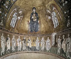 Bizantium: ITALY. Trieste. Cathedral of Saint Giusto. Apse