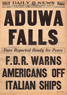 Adowa: Italy's invasion of Abyssinia