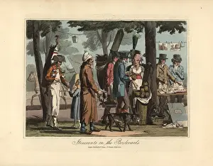 Sams: itinerant trades people on the boulevards of Paris