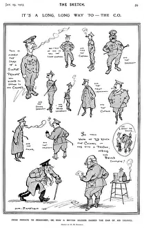Privates: It's A Long, Long Way to - the C.O. WW1, H.M. Bateman