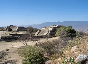 Patio: System IV, Monte Alban, Oaxaca, Mexico
