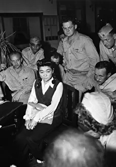 Abetting: Iva Toguri, was one of several English speaking