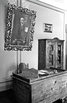 Lviv: In Ivan Franko's memorial apartment museum, 1956