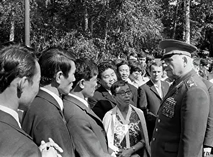 Konev: Ivan Konev meets young people, 1971