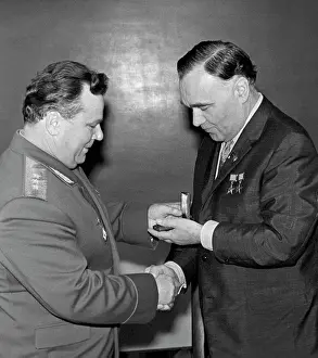 Kozhedub: Ivan Kozhedub and Alexander Yakovlev, 1970
