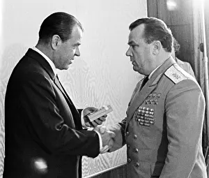 Awarding: Ivan Kozhedub's awarding, 1970