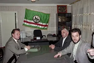 Rybkin: Ivan Rybkin visiting Chechnya