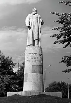 Kostroma: Ivan Susanin's monument in Kostroma, 1974