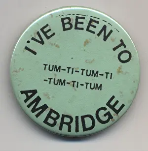 I Ve: I've Been to Ambridge - promotional badge