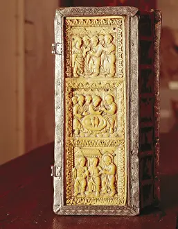 Diptych: Ivory Carving