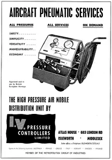 Controllers: I.V.Pressure Controllers - Aircraft