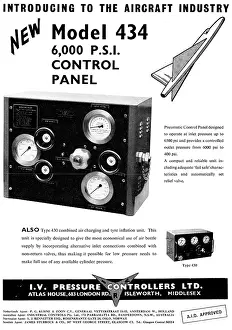 Controllers: I.V.Pressure Controllers - Valves For Aircraft & Missiles