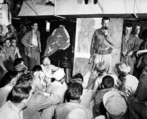 Lcgr1311: Iwo Jima strategy is discussed in a pre-invasion