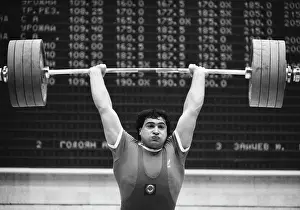Weightlifter: IX Summer USSR Nations Spartakiad
