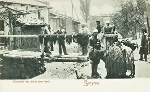 Dyes: Izmir, Turkey - Thread tanning works