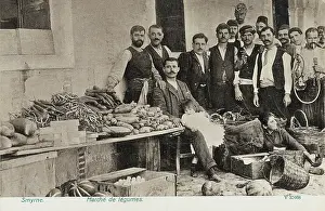 Smyrne: Izmir, Turkey - Vegetable Market