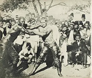 Grapple: Izmir, Turkey - Wrestling match