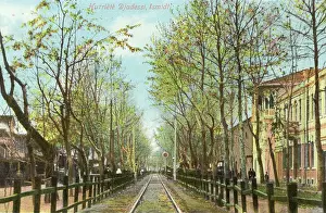 Hamidiye: Izmit - Hamidiye Avenue with Railway line
