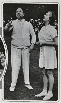 Priestley: J. B. Priestley and Joyce Barbour