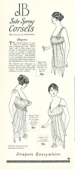 Hygenic: J. B. Side Spring Corsets Advertisement