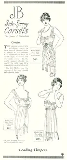 Hygenic: J. B. Side Spring Corsets Advertisement